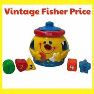 Vintage Fisher Price Shapes & Sounds Toy 1999 Rare Vintage Toys Collectors Item